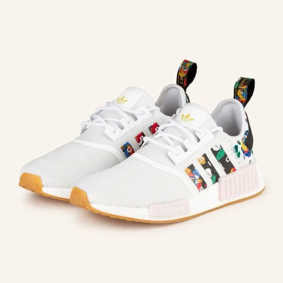adidas gazelle silver green womens adidas NMD R1 Grade School Running Shoe White FW0432 – Shoe Palace main image 0